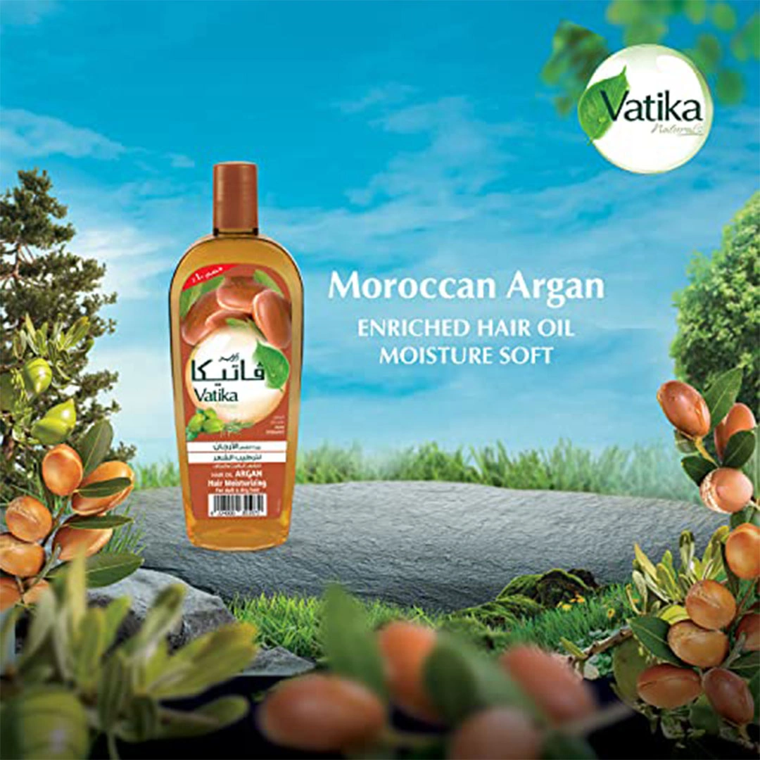 زيت شعر غني بالارجان وازيتون والروزماري من فاتيكا ناتشورالز - 90 مل