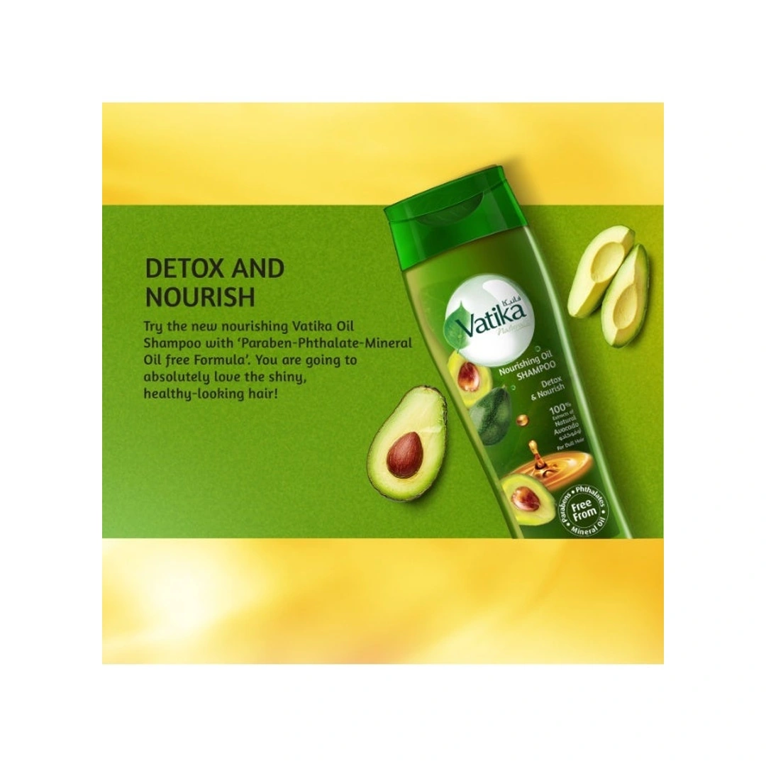 شامبو فاتيكا ناتشورالز أويل المغذي بالأفوكادو - 425 مل