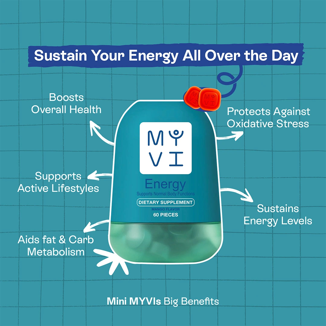 مكمل غذائي من ماي في انيرجي - 60 قطعة