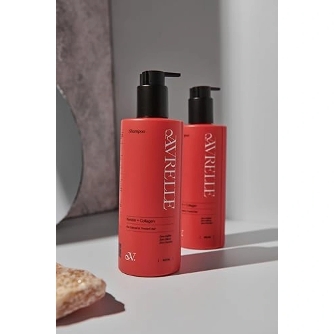 شامبو الكيراتين والكولاجين من افريل - 400 مل