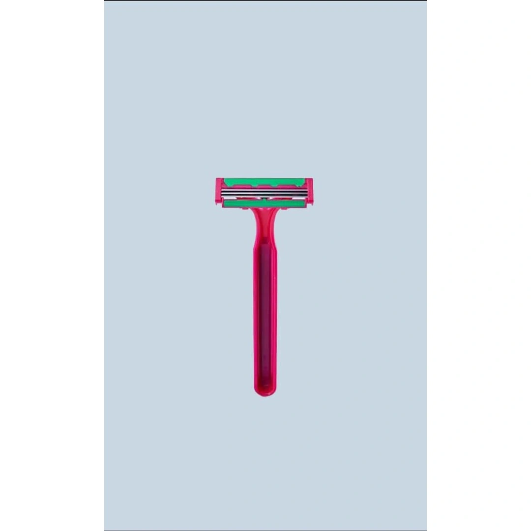 كانلي شفرات حلاقة للنساء برأس متحركة وجل الصبار - 4 قطع