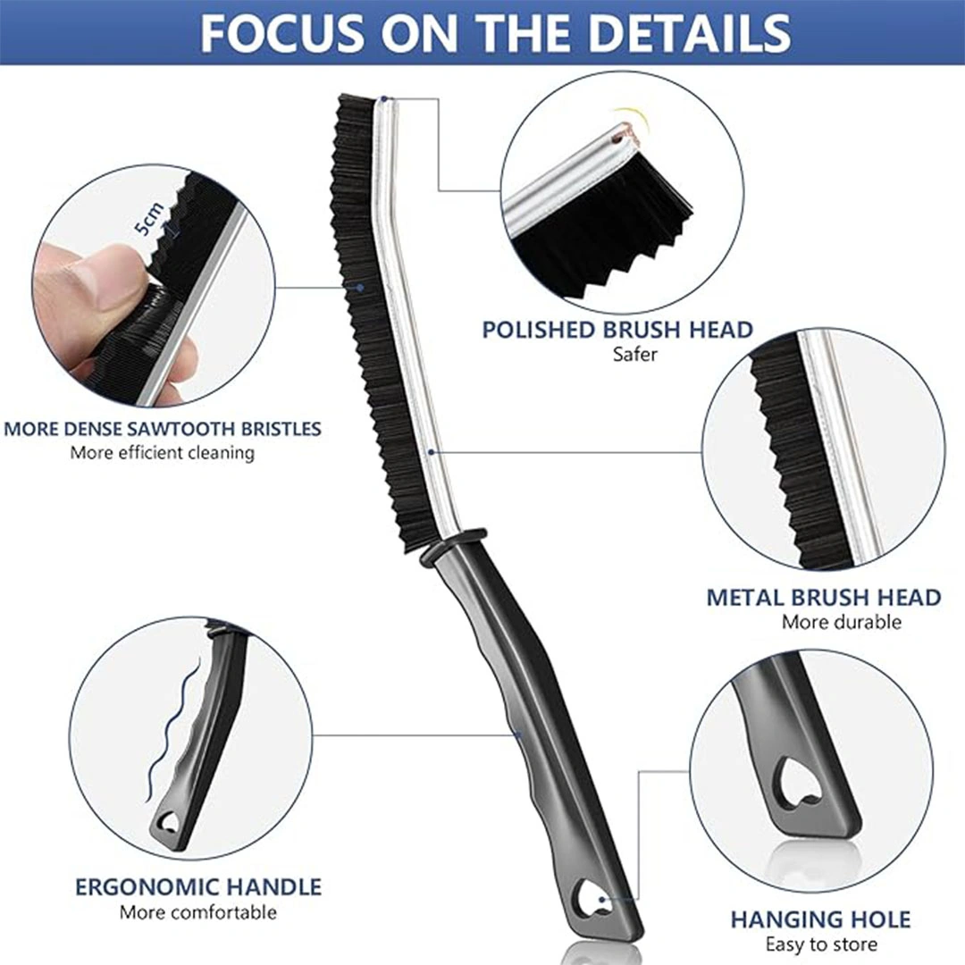 فرشاة تنظيف - 2 قطعة - أسود