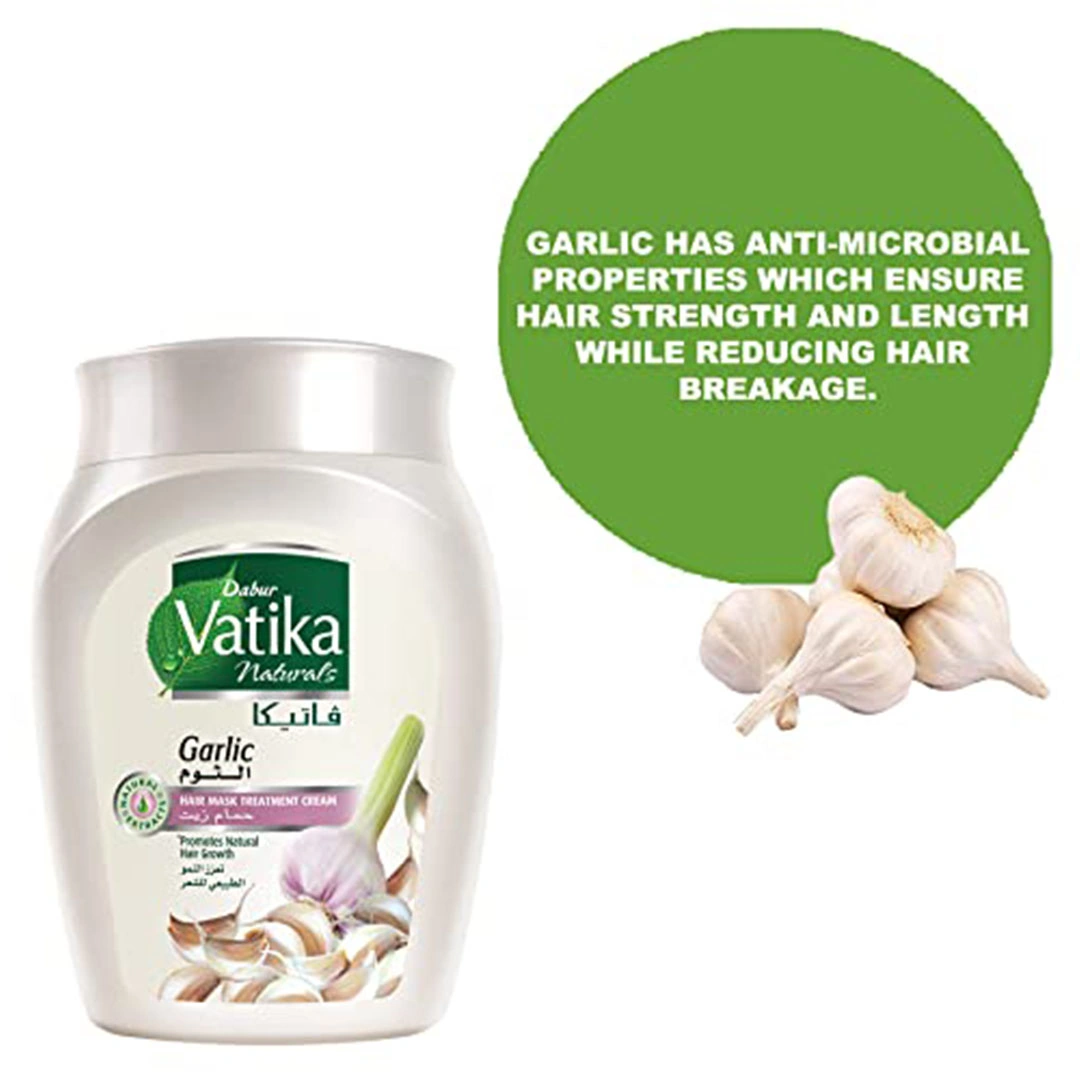 فاتيكا ناتشورالز حمام كريم بالثوم لتعزيز نمو الشعر - 225 جرام