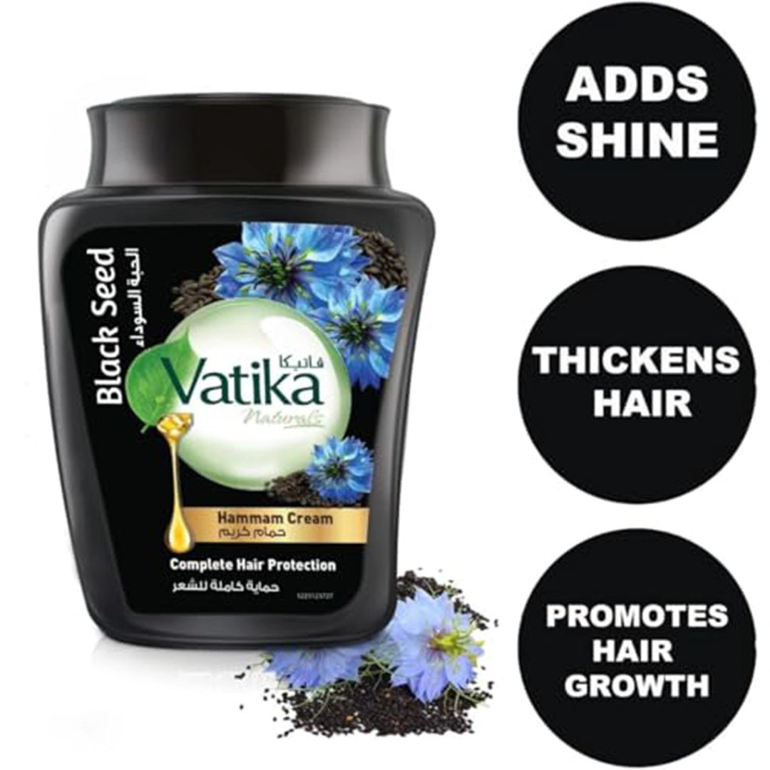 فاتيكا ناتشورالز حمام كريم حبة البركة كريم علاجي للشعر - 225 جم
