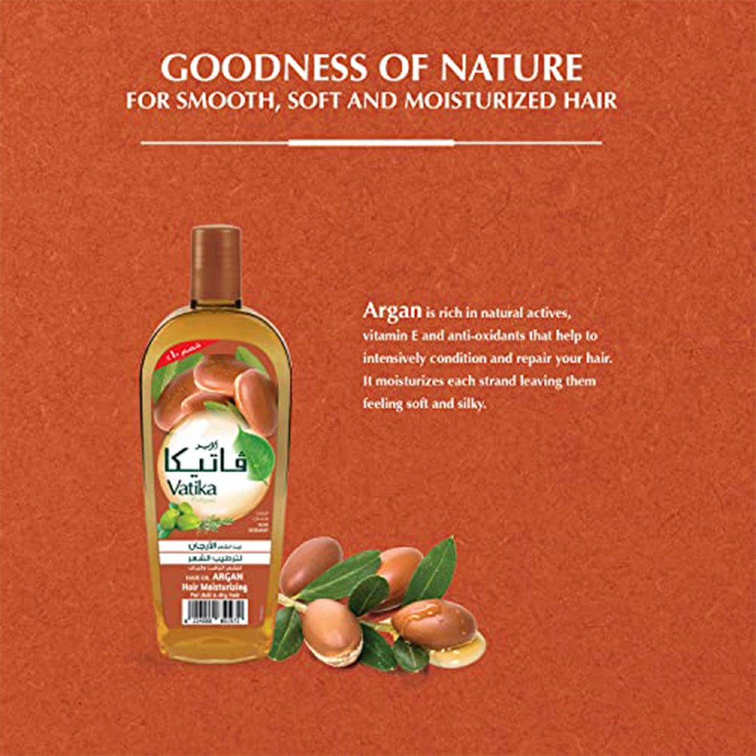 زيت شعر غني بالارجان وازيتون والروزماري من فاتيكا ناتشورالز - 90 مل