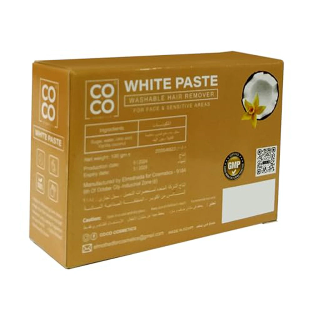 واكس عجينة لازالة الشعر مع جوز الهند من كوكو - 100 جرام