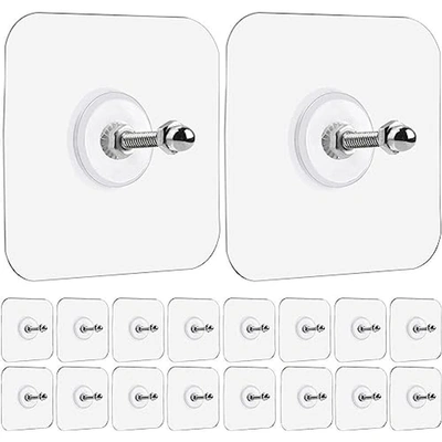 بديل المسمار لتثبيت الأشياء على الجدران بدون حفر - 40 قطعة