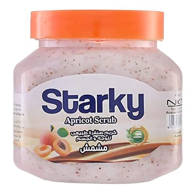 مقشر طبيعي ستاركي بالمشمش للوجه والجسم - 300 مل