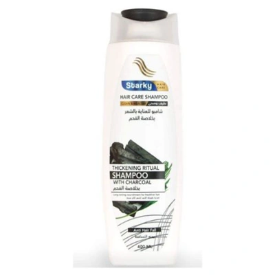 ستاركي شامبو للعناية بالشعر لجميع انواع الشعر - بالفحم - 400 مللي