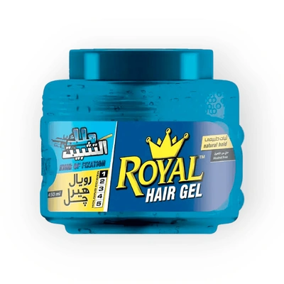 رويال هير جيل للشعر - 450 مل - أزرق