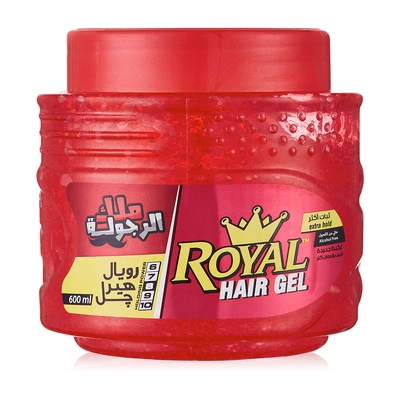 رويال هير جيل للشعر - 600 مل - أحمر
