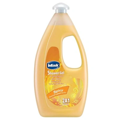مينك شاور جيل و شامبو سبايسي رائحة العطور الفرنسية - 1400 مل