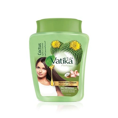 حمام كريم ناتشورالز من فاتيكا للتحكم في تساقط الشعر بخلاصة الثوم والصبار وجوز الهند - 900 جرام