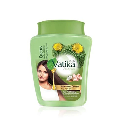 فاتيكا ناتشورالز حمام كريم بالثوم والصبار وجوز الهند للتحكم في تساقط الشعر - 450 جرام