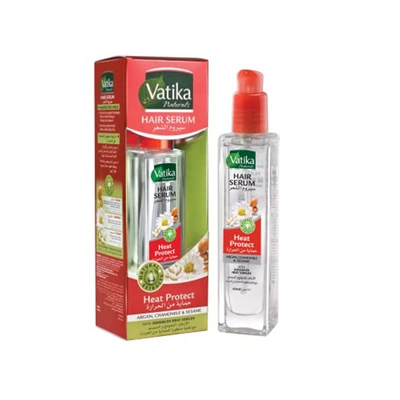 سيروم للشعر للحماية من الحرارة بالارجان والبابونج والسمسم فاتيكا ناتشورالز - 47 مل