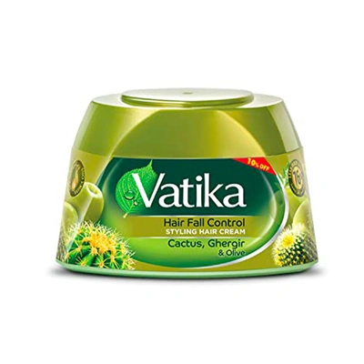 كريم تصفيف الشعر من فاتيكا ضد التساقط بالصبار والجرجير والزيتون - 190 مللي