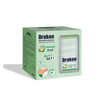 دراكون رول اون - تفتيح البشرة - باشون بيك - 1+1 - 50 مل