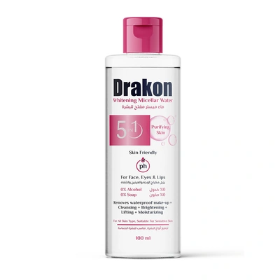 ماء ميسيلار مفتح للبشرة من دراكون - 100 مل