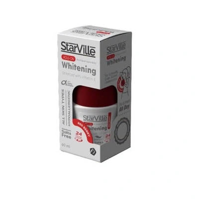ستارفيل رول للتبييض والحماية من العرق - رائحة التوت - 60 مللي