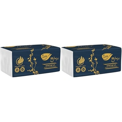 مناديل وجه برستيج 3 طبقات من فاين - 480 منديل - 2 قطعة