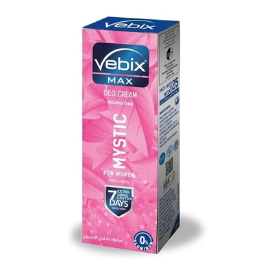 كريم مزيل عرق ماكس ميستيك للنساء من فيبيكس - 15 مل