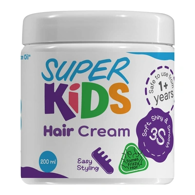 كريم للشعر للأطفال من سوبر كيدز - 200 مل