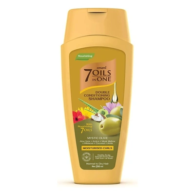 شامبو إيمامي 7 زيوت مزدوج الترطيب - خلاصة الزيتون - 200 مل
