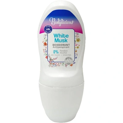 مزيل عرق للجنسين من بوديليشوس - المسك الابيض - 50 مل