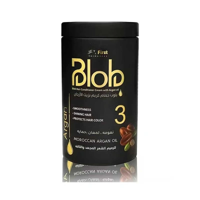 حمام كريم وبلسم للشعر بزيت الارجان من بلوب - 1 لتر