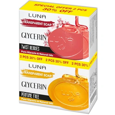 صابون الجلسرين عبوة من قطعتين تويست بيري + الأصلية - 72 جرام