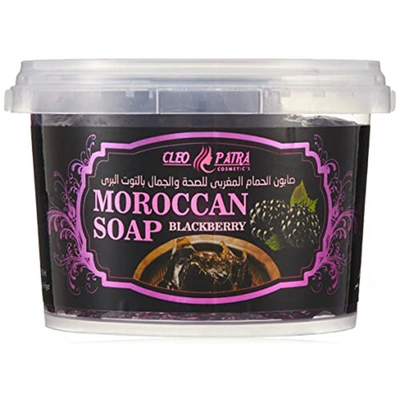 صابون كليوباترا المغربي بالتوت البري - 500 مل