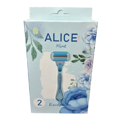 مجموعة حلاقة أليس مينت إكسبشن - 2 قطعة