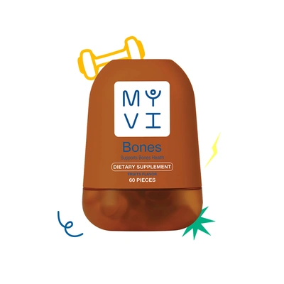 مكمل غذائي لدعم صحة العظام من مايفي - 60 قطعة