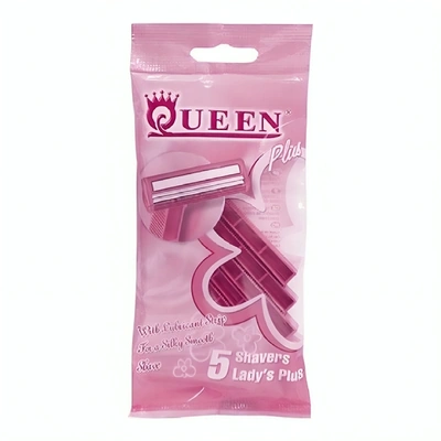 شفرات حلاقة للنساء - 5 قطع - بينك