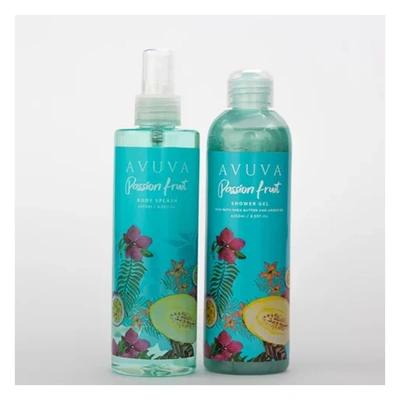 جل أستحمام مع بخاخ معطر للجسم - باشون فروت - 253 مل