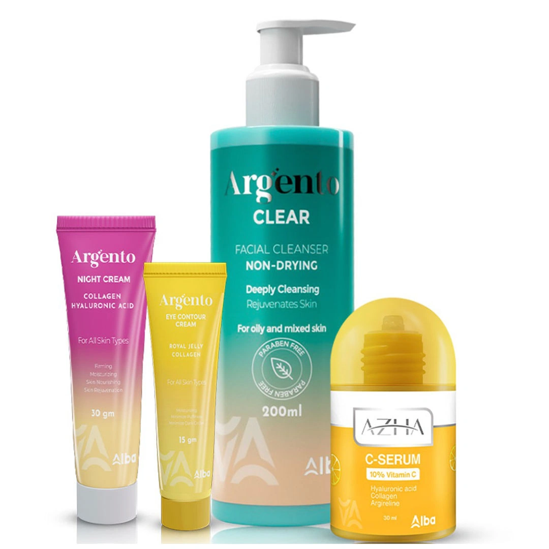 بوكس عناية بالبشرة أرجنتو - 4 قطع