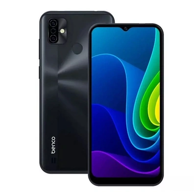 بينكو V70 موبايل - 64/2 جيجا - شريحتين - 4G - أسود