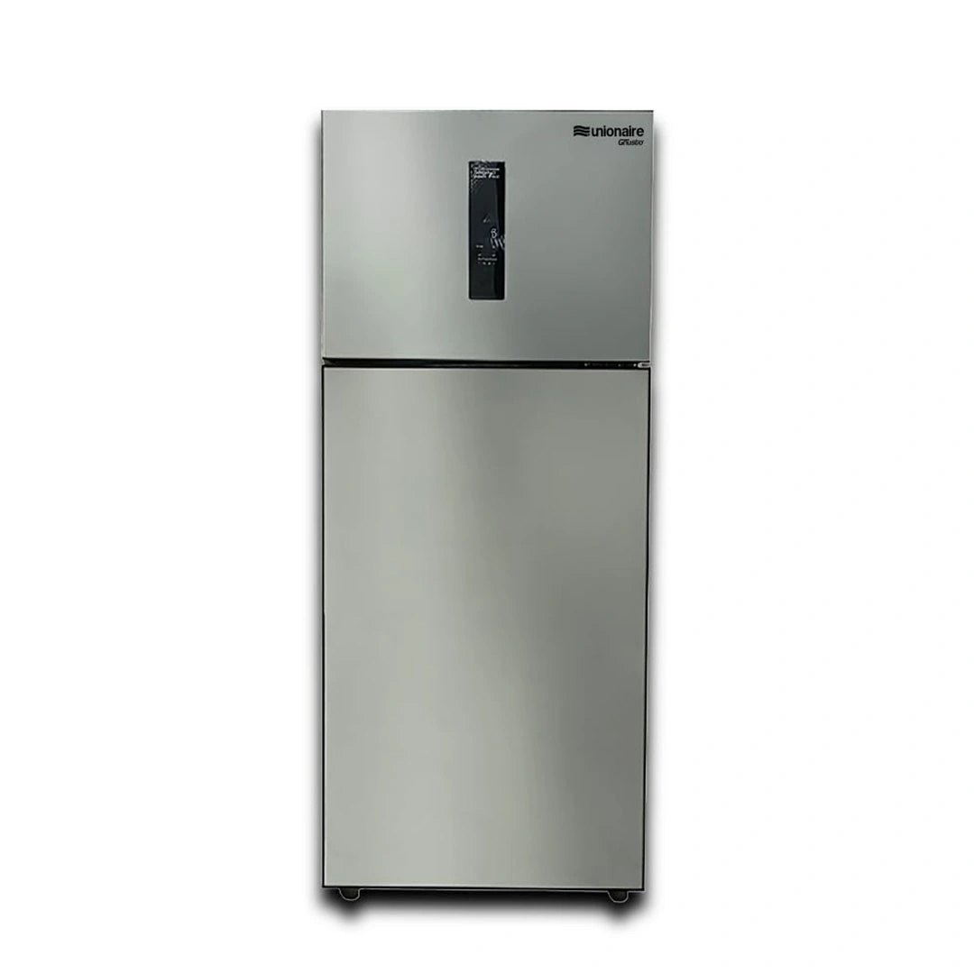 ثلاجة يونيون اير جوستو - 350 لتر - دي فروست - ديجيتال - سيلفر - RD350VVDHGHUSTO