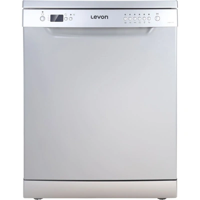 Levon غسالة أطباق - 12 فرد - فضي - LVDW12-SS-DT