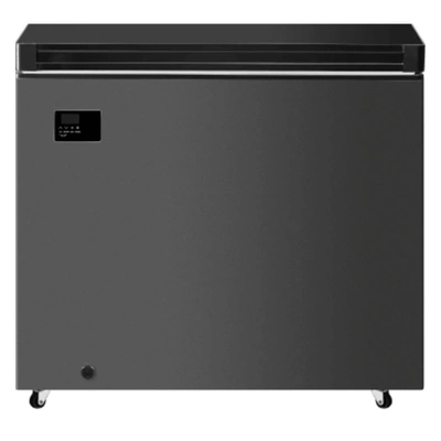 ديب فريزر يونيون اير افقي - 185لتر - شاشه تاتش - فضي - UC-250-VV02DS