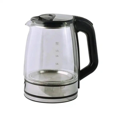 KGK-22G غلاية كهربائية زجاج - 2.2 لتر - أسود