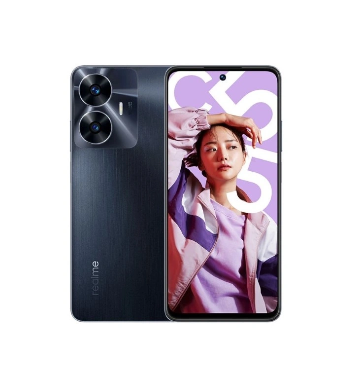 ريلمي C55 موبايل - 256/8 جيجا - شريحتين - 5G - أسود - BS001