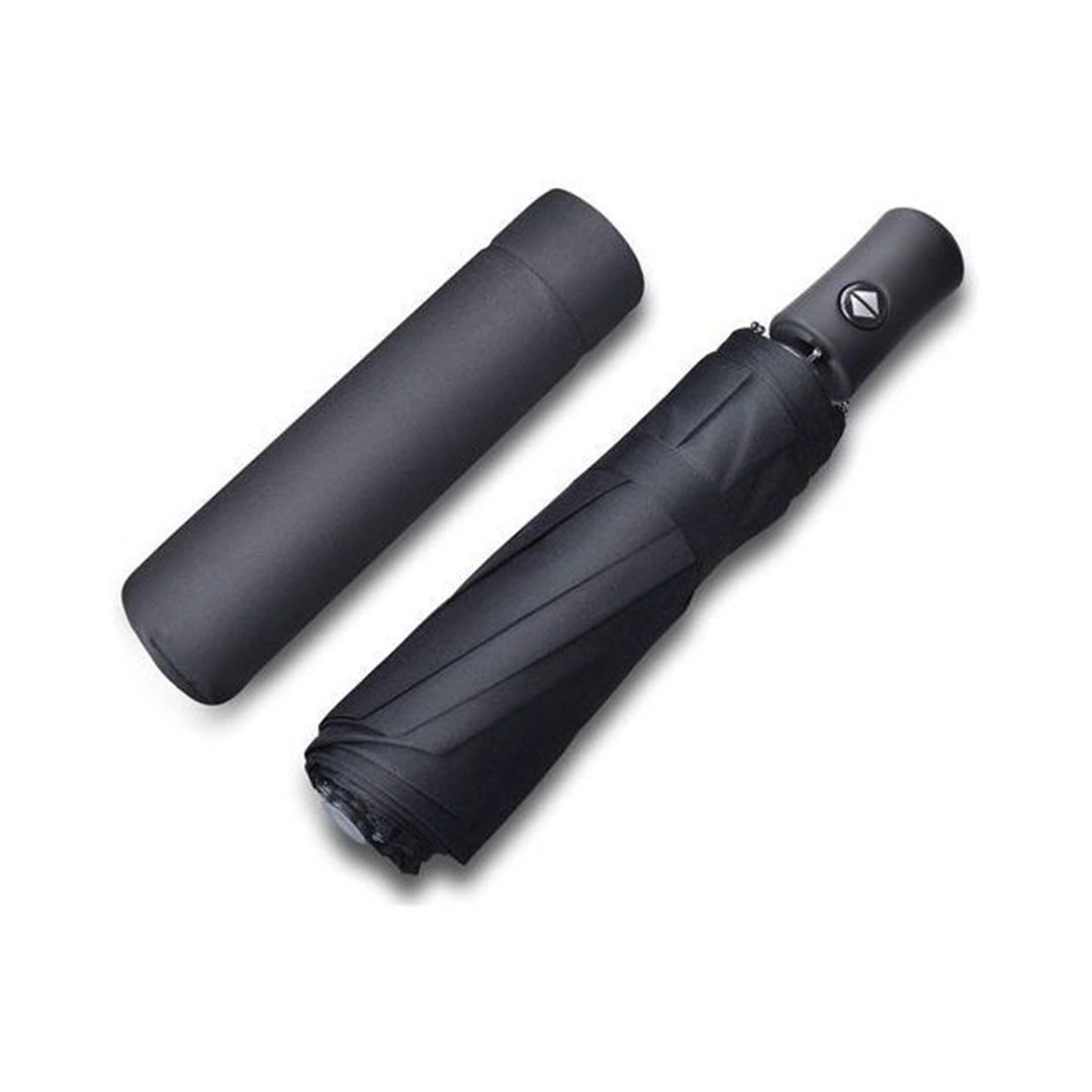 شمسية للحماية من المطر والشمس - أسود