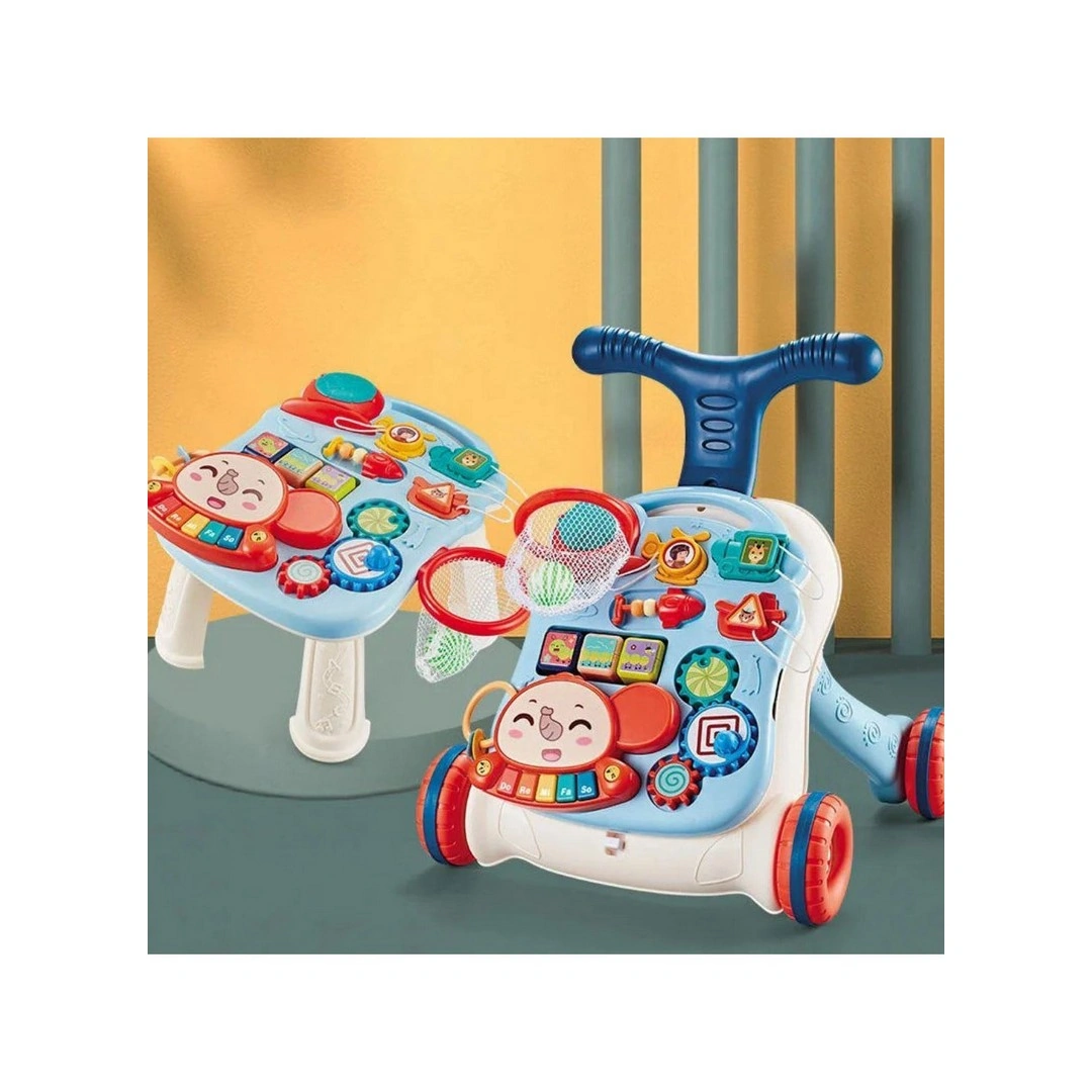 مشاية بلاستيك للأطفال - متعدد الألوان