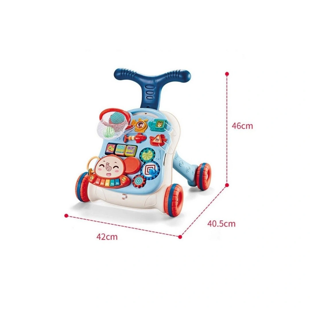 مشاية بلاستيك للأطفال - متعدد الألوان