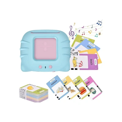 بطاقات فلاش الناطقة باللغة العربي والانجلزية للأطفال - لبني