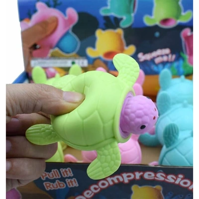 سلحفاه سليكون لتخفيف الضغط - أخضر