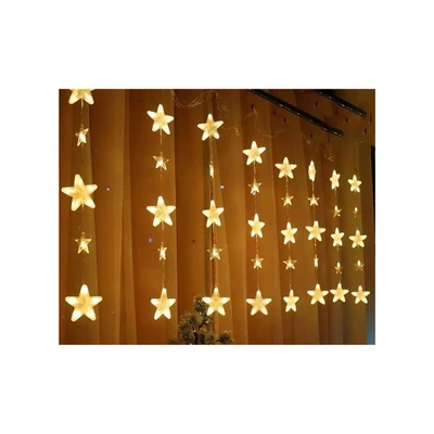 ستارة 3 متر من مصابيح النجوم الصفراء