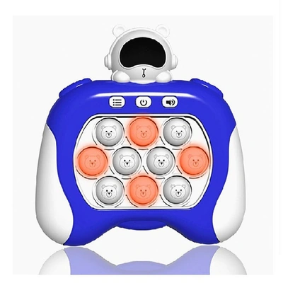 لعبة فيدجيت لتخفيف التوتر - أزرق/أبيض