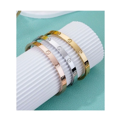 اساور فري ساسيز 3الوان - استانلس ستيل - جولد/سيلفر/بينك